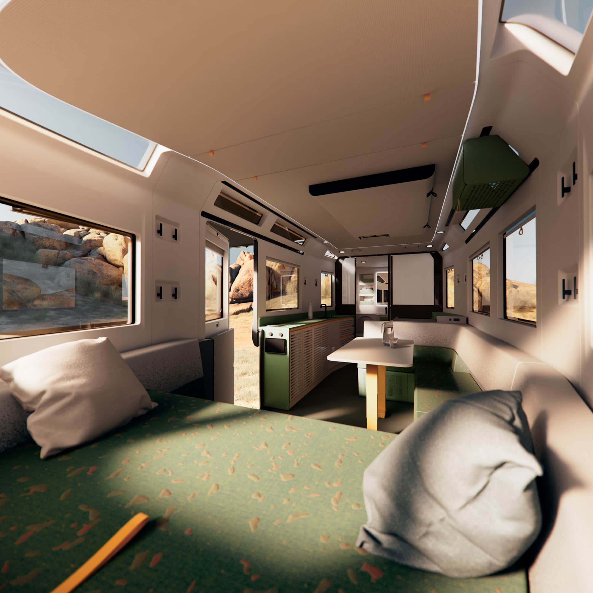 Atmos Interior - Color AlpineGrove