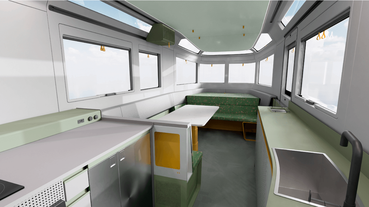 Interior of RV