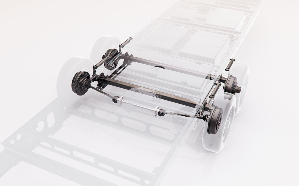 Dual, torsion axles and an aero-first design deliver stability and confidence.